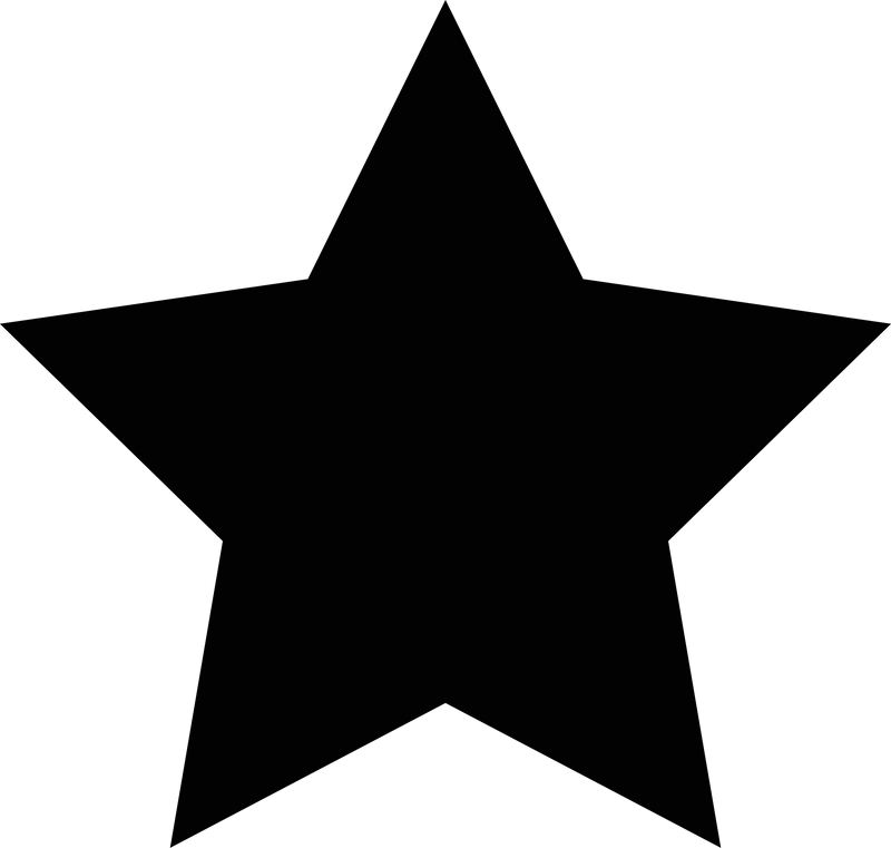 Black Star Icon